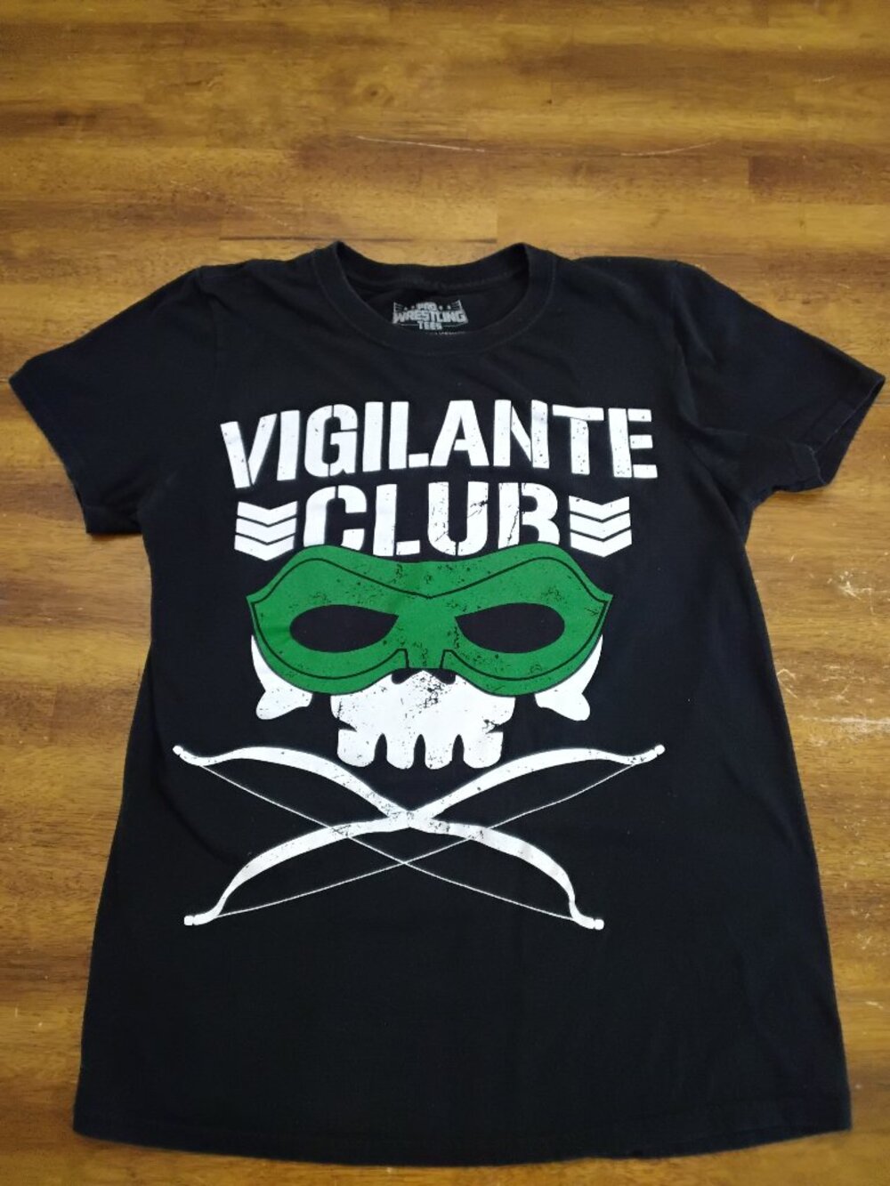 VIGILANTE CLUB Pro Wrestling T- Shirt
